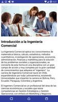 پوستر Curso de Ingeniería Comercial