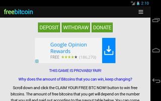 Free Bitcoin poster
