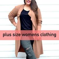 curvy plus size womens clothing โปสเตอร์