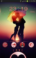 Cute Couple Kiss Go Locker تصوير الشاشة 2