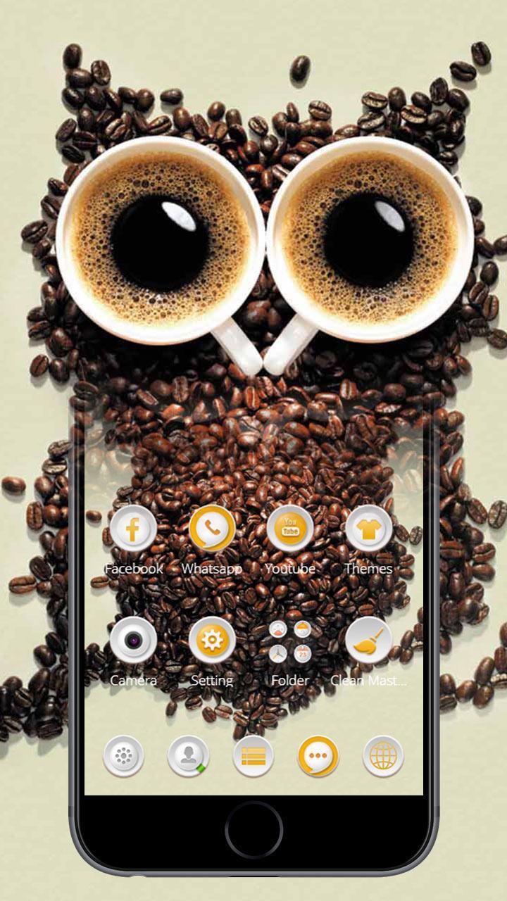 Tema Owl Kopi Lucu For Android Apk Download