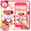 Pink Cute Kitty Theme