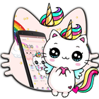 Cute Cat Unicorn Theme icon