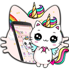 Cute Cat Unicorn Theme 图标