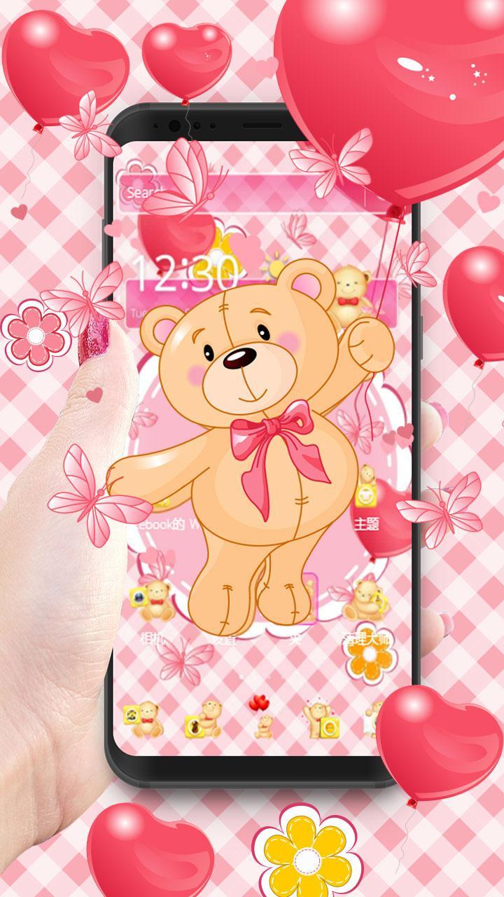 Tema Lucu Kartun Beruang Cinta For Android Apk Download