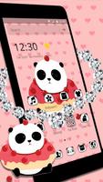 Cute Cartoon Panda Theme poster
