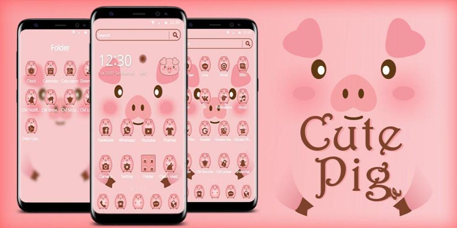 Tema Babi Kartun Lucu For Android APK Download