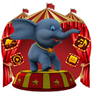 3D elefante de circo lindo APK