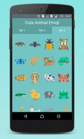 Cute Animal Emoji स्क्रीनशॉट 1