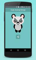 Cute Animal Emoji स्क्रीनशॉट 2