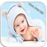 Cute Baby HD Wallpapers icône