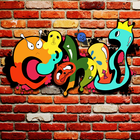 Cute  graffiti أيقونة