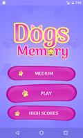 Cute Dogs Memory Matching Game syot layar 2