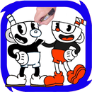 how to draw Cuphead coloring book new APK