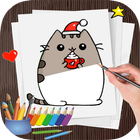 How To Draw Pusheen Cat ไอคอน