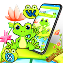 Happy Cute Frog Theme APK