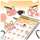 Cute Kawaii Puppy Face Theme APK