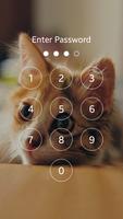 Cute Kitten Cat Lock Screen capture d'écran 3