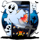 Cute Halloween Ghost Theme biểu tượng