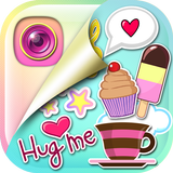 آیکون‌ Cute Stickers Photo Editing