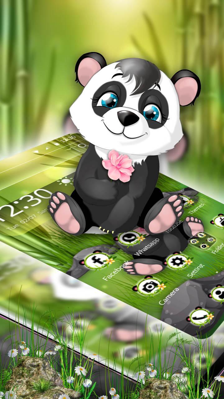 Tema Kartun Panda Lucu For Android Apk Download