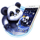 Thème de panda mignon galaxie APK