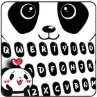 Cute Panda Keyboard -Animated Panda Themes icône