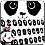 Cute Panda Keyboard -Animated Panda Themes
