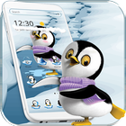 Cute Penguin Theme icône