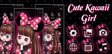 Cute Pink Girl Theme