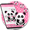 Thème de Pink Panda mignon