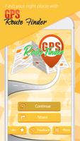 GPS Route Finder Plakat