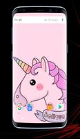 Cute Unicorn Wallpaper poster