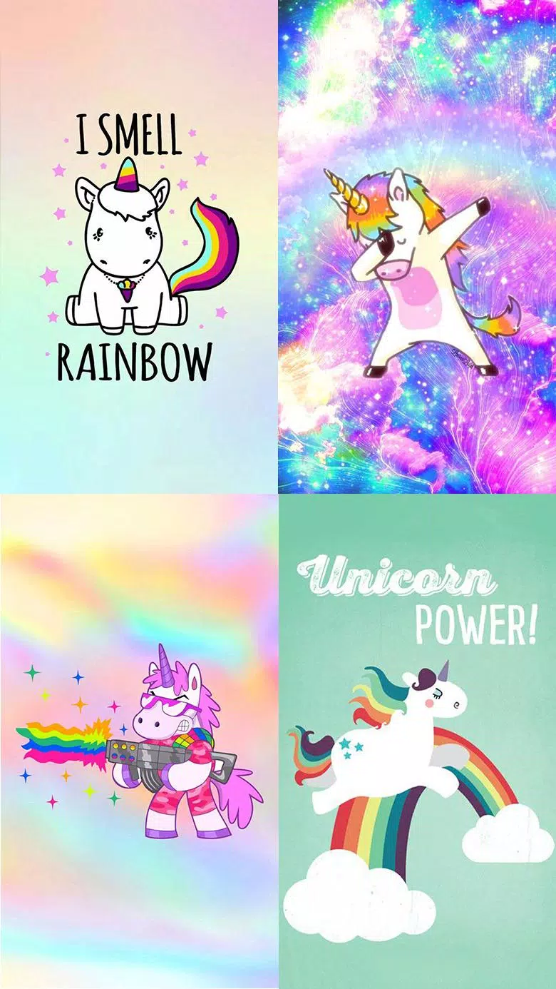 Cute Kawaii Wallpaper Cool Unicorn Backgrounds Apk For Android Download