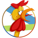 Rooster Eighth Note - Chicken Scream Go APK