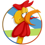 Rooster Eighth Note - Chicken Scream Go