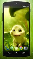 Cute Alien Live Wallpaper Affiche