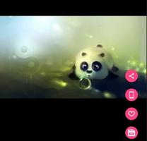 cute baby panda capture d'écran 3