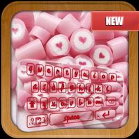 Cute Candle Emoji Keyboard Pro Poster