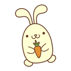 Cute Rabbit Calculator ikon