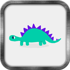 Cute Dinosaur Live Wallpaper أيقونة