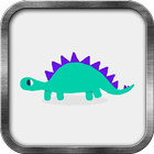 Cute Dinosaur Live Wallpaper icono