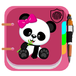 Cute Diary with Fingerprint