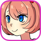 Cute Doki Literature club HD wallpaper icon