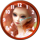 Cute Dolls Clock Widget APK