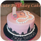 Cute Birthday Cake आइकन