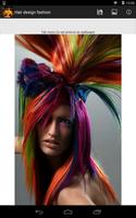 Hair design fashion 포스터