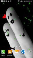 Cute love fingers wallpaper captura de pantalla 2