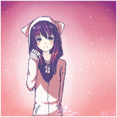 Cute Girl Anime Wallpaper icon