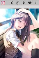 برنامه‌نما Cute Girl Anime Wallpaper عکس از صفحه